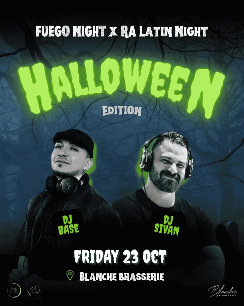 Fuego Night X RA Latin Night – Halloween Edition