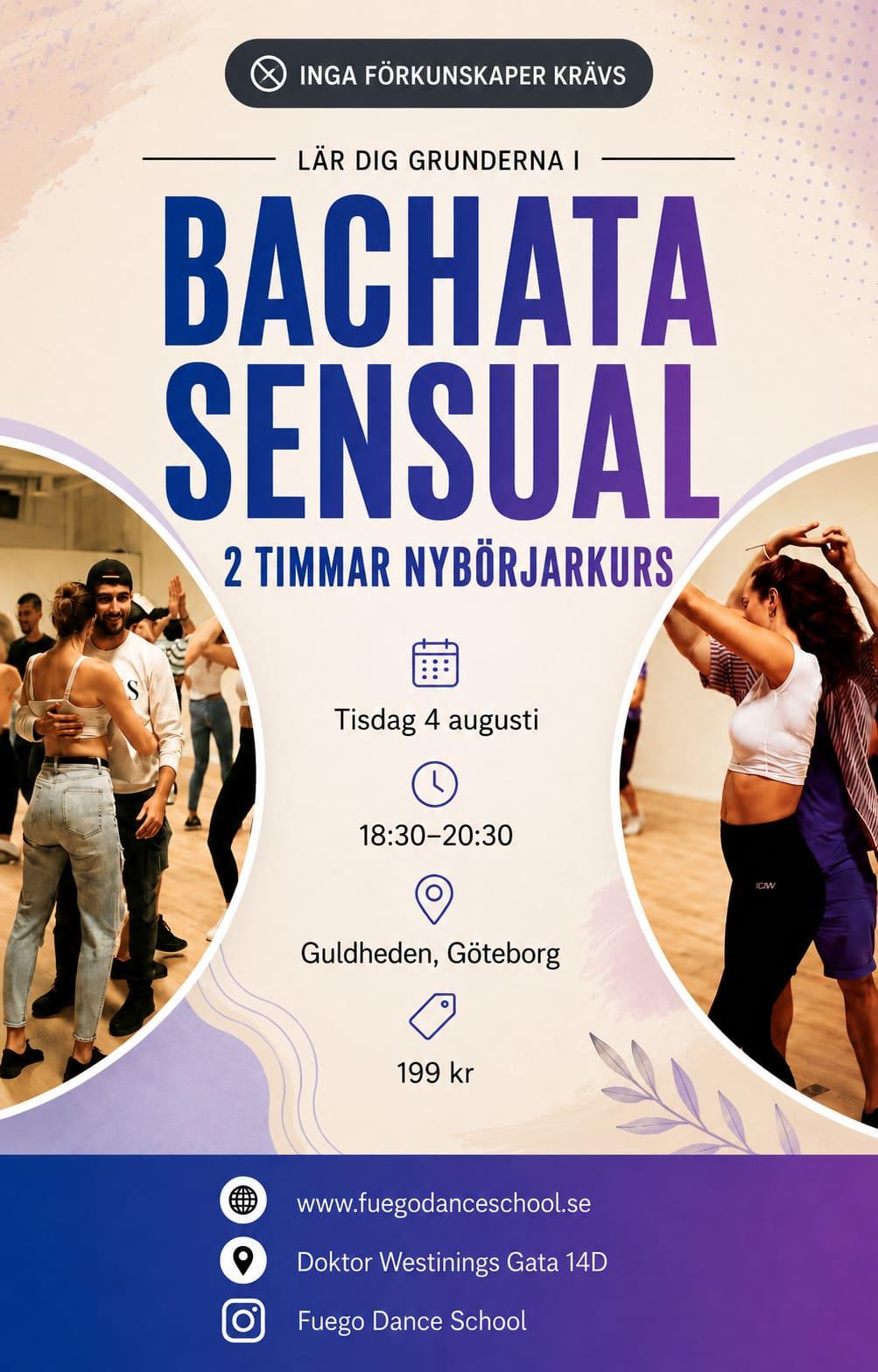 Bachata Sensual – Nybörjarkurs